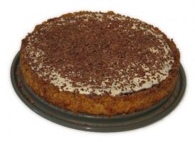 Schokoladenkuchen mit Creme Fraiche