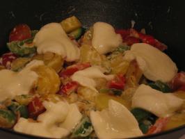 Bunte Kartoffelpfanne