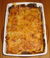 Überbackenes Kartoffelgratin