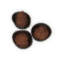 Drei Schokoladen-Mascarpone-Konfekt