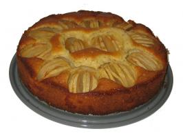 Versukener Apfelkuchen